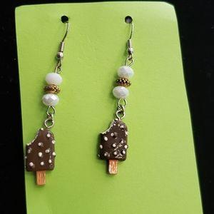 Yummy Fun Ice Cream Sandwich Earrings